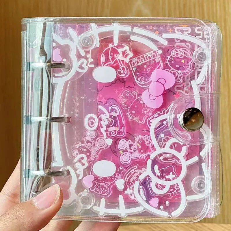 New Cute Kitten Folding Clip For 3-Inch Celebrity Card Album Diy