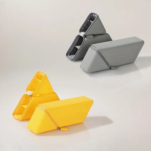 Stylish Silicone Pen Holder-Foldable Desktop Organizer for Office &