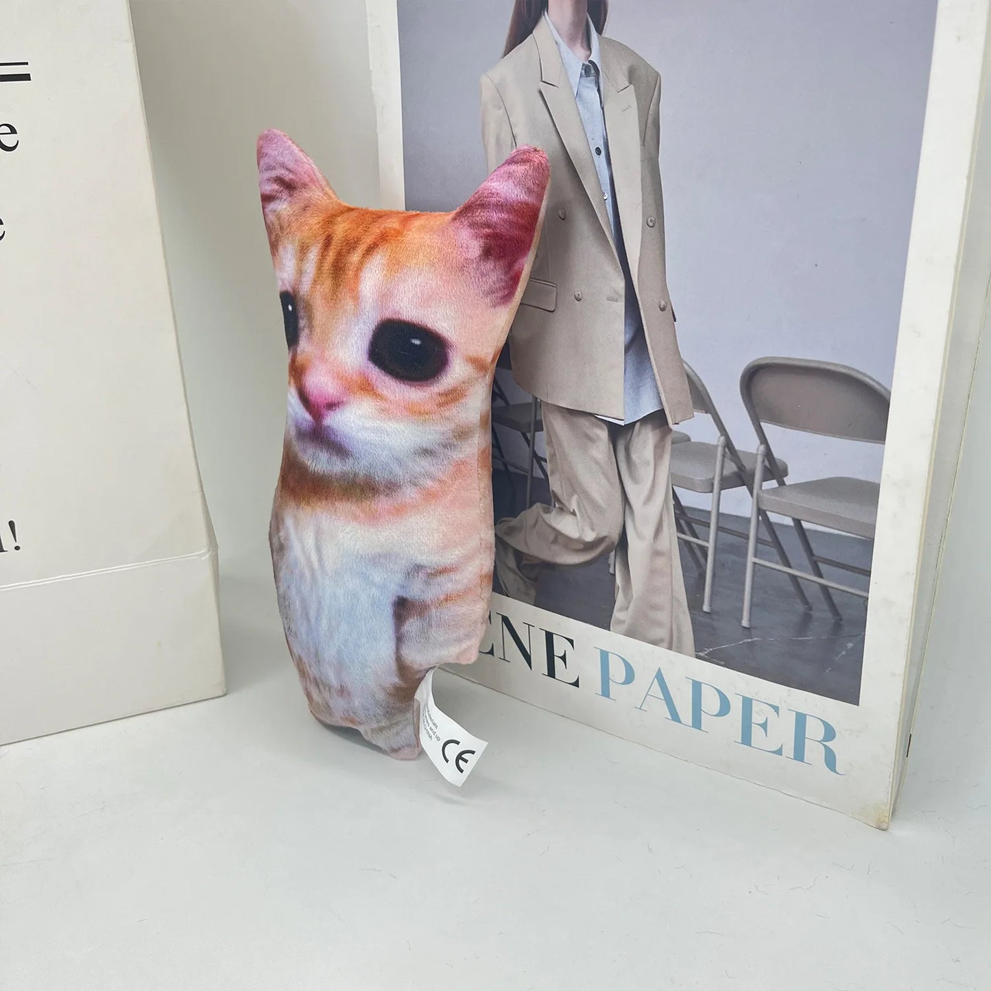 21cm Cute El Gato Cat Plush Toys Wowwow Cat Dolls Plushies Simulation