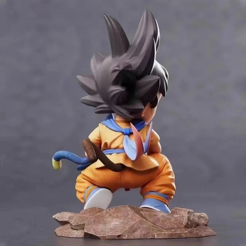 Dragon Ball Childhood Little Goku Hugs Puer Ya Mu Tea Little Follower