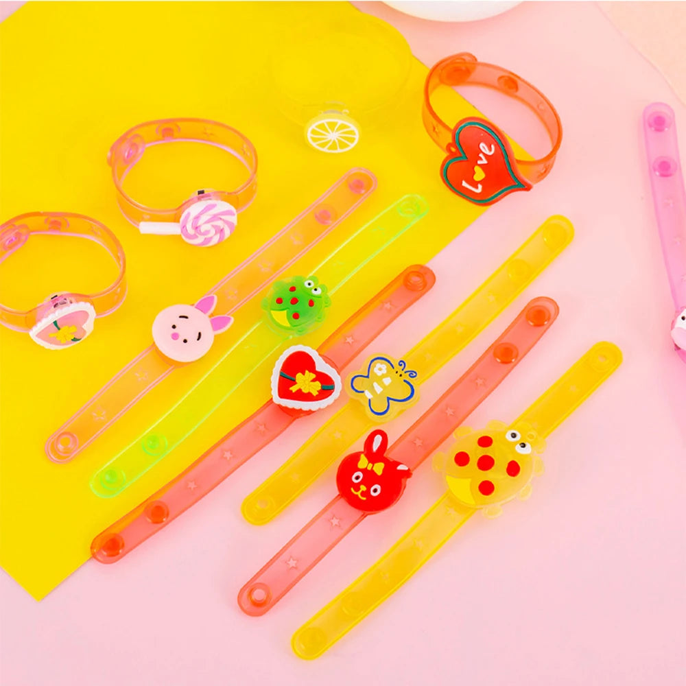 12/24 Pcs LED Luminous Fun Watch for Kids Birthday Party Baby Shower
