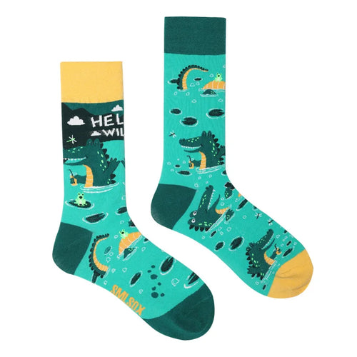 1 Pair Man Women Sock Original AB Tide Socks Colorful Cat Dog Koala