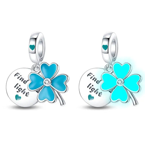 2024 New 925 Sterling Silver Luminous Charm Beads for 3mm Original