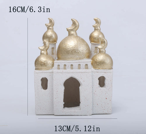 1 PC Ramadan Muslim Kaaba Dome Mosque Islamic Desktop Ornament Table