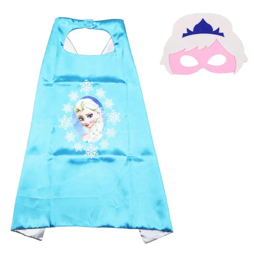 Disney Marvel Masquerade Mask Cape Cloak Anime Spider Man Batman Cloak
