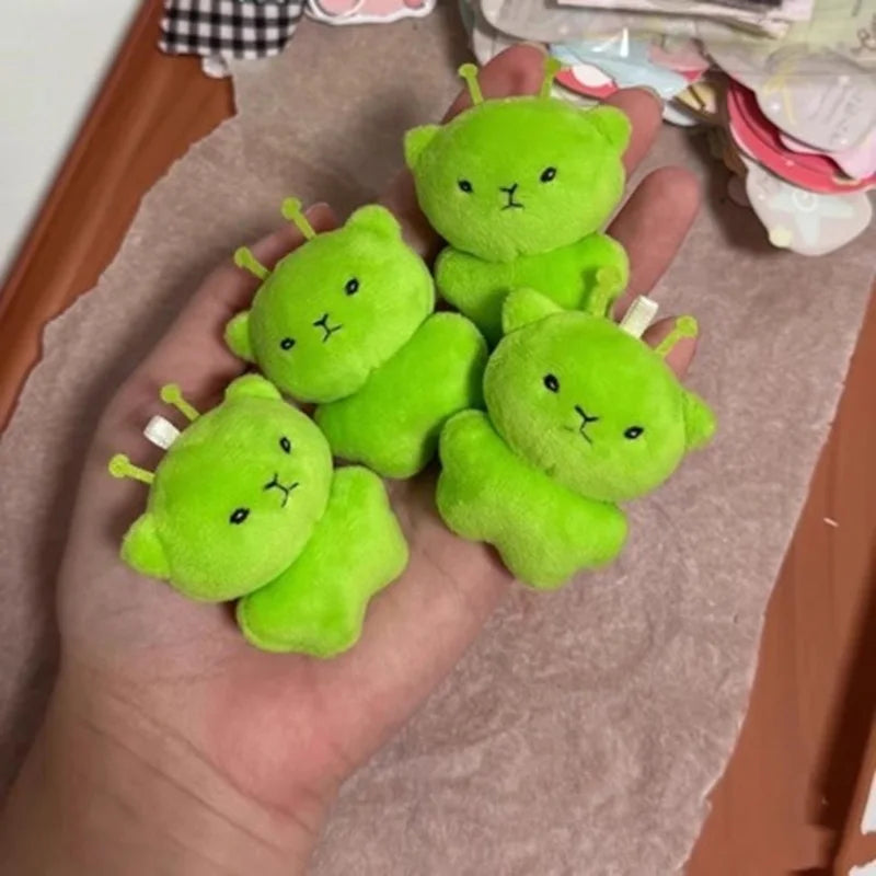 New Mini Alien Cat Invasion Earth Handmade Doll Pendant Super Soft