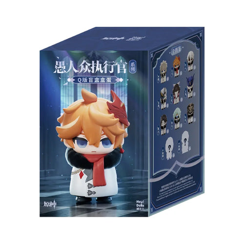 Mihoyo Genshin Fatui Harbinger Blind Box Anime Figure Collectible