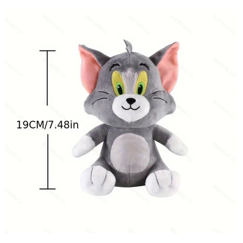 Anime Tom And Jerry Plush Toy Cartoon Movie Figures Cat Mouse Cute