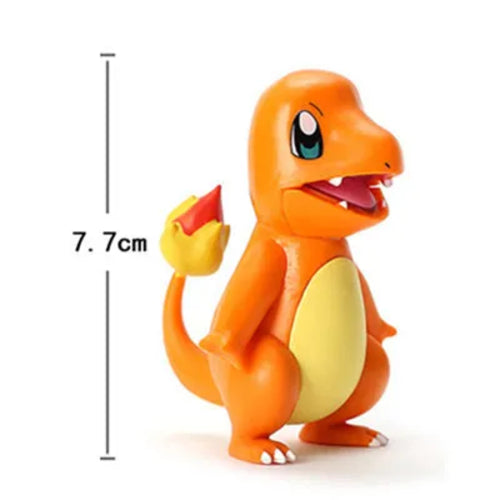 Pokemon Anime Action Figures Pikachu Toys Model Charmander Psyduck