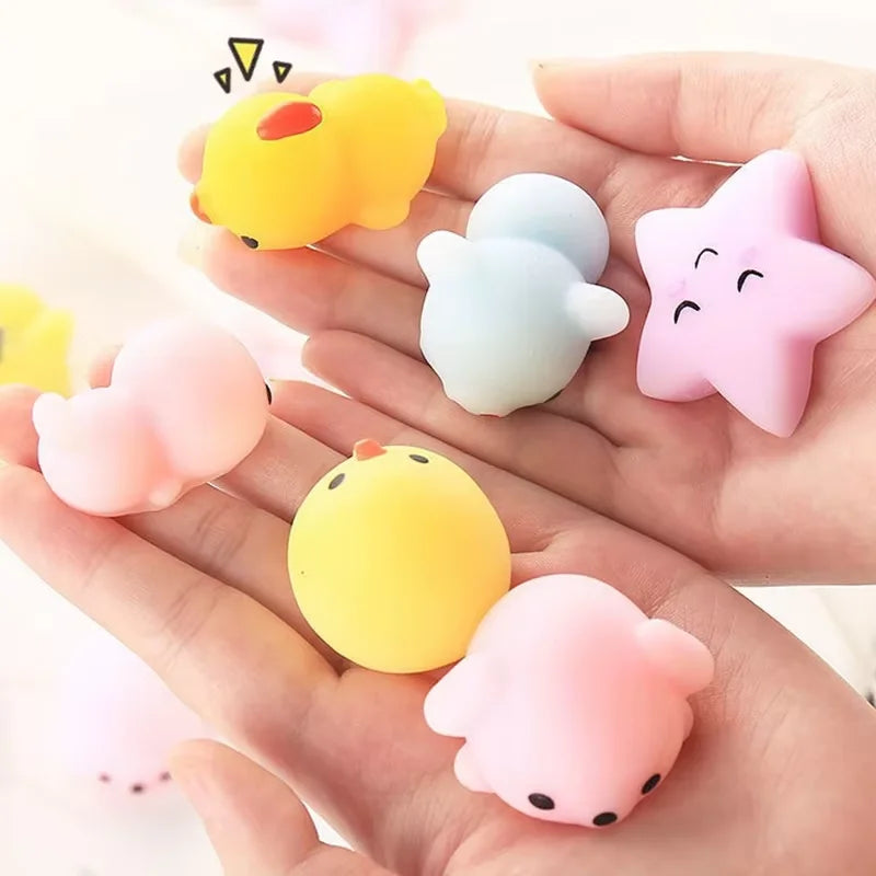 18 Pcs Mini Release Stress Animal Pinch Music Children Simulation