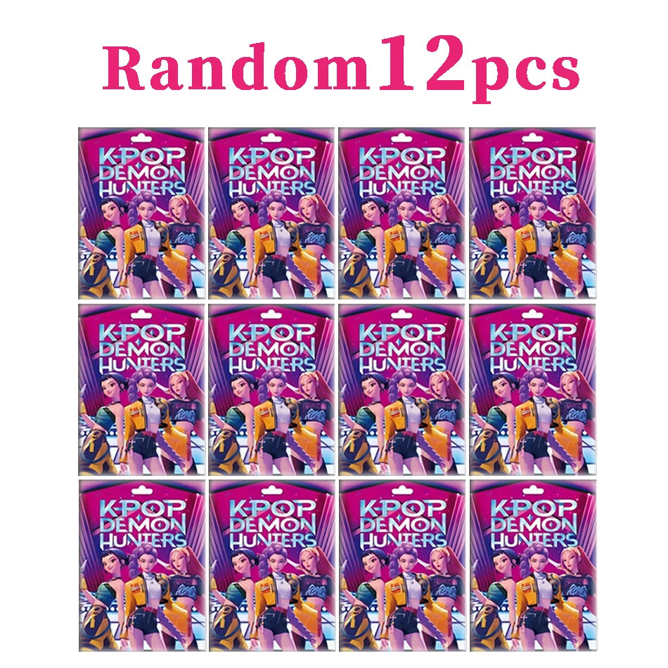 24pcs Random Blind Box 5.3-11.5cmAnime KPop Demon Hunters Girl Group