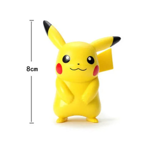 Pokemon Anime Action Figures Pikachu Toys Model Charmander Psyduck