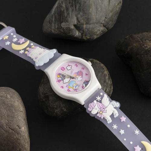 Sanrio 3D Pattern Children's Watch Cinnamoro Hello Kitty Waterproof