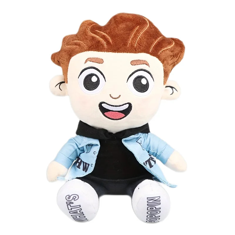 25cm Game Caylus Plush Toy Cartoon Cute Blue Clothes Boy Stuffed Plush