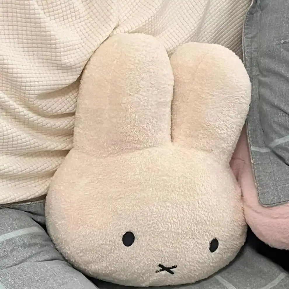 Miffy Black eyes Cute Doll Plush Toy Kawaii Bed Pillow soft