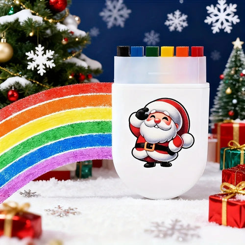 2 Pcs Rainbow Crayon Paint Color Set - Birthday Party Colorful Theme