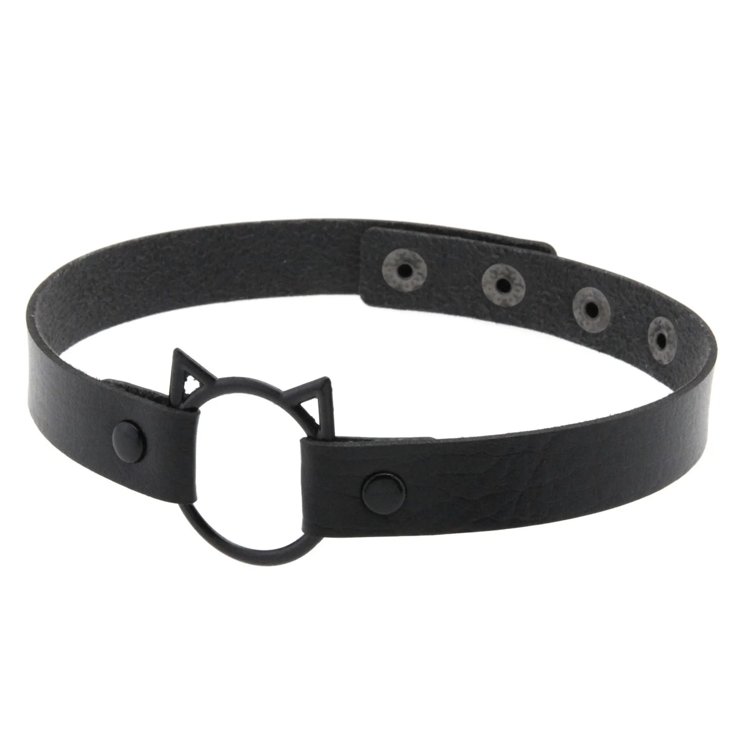 1pc Fashion Punk Gothic Necklace Collar, Rivet Choker Y2K Necklace For