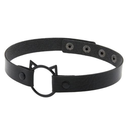 1pc Fashion Punk Gothic Necklace Collar, Rivet Choker Y2K Necklace For
