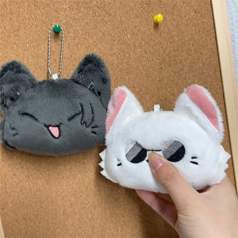 Anime Keychain Geto Suguru and Satoru Gojo Plush Cosplay Doll Pendant