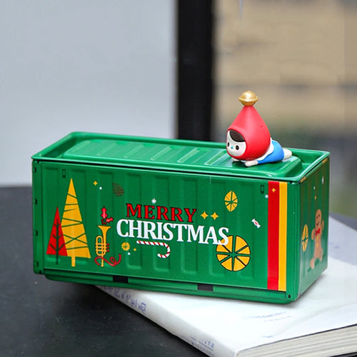 Mini Iron Storage Box Miniature Storage Iron Box Creative Decoration