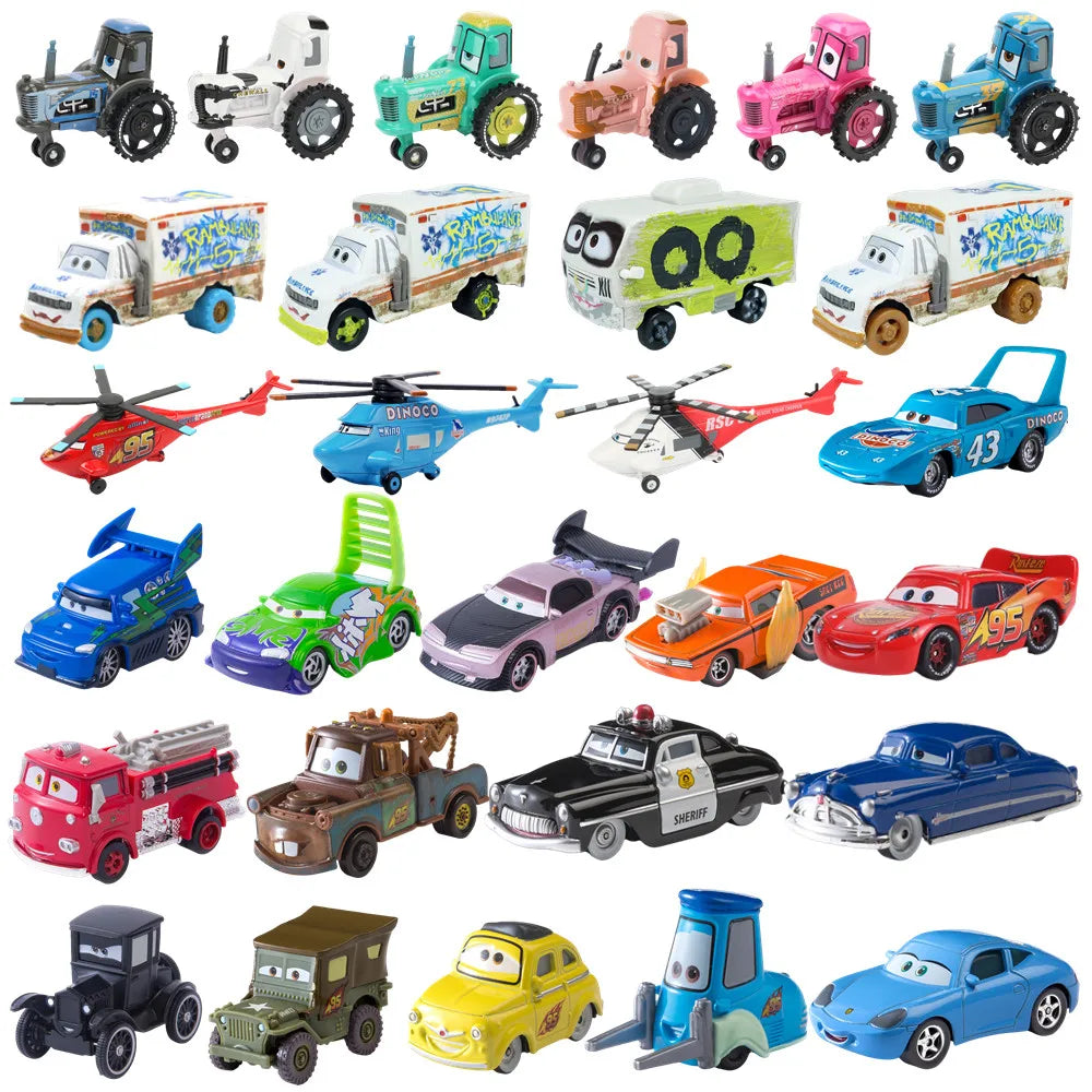 Cars Disney Pixar Cars Toy Lightning McQueen Jackson Storm Mater Sally