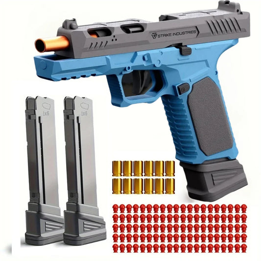 SIG17 Shell Throwing Toy Gun Continuous Firing Blowback Soft Bullet