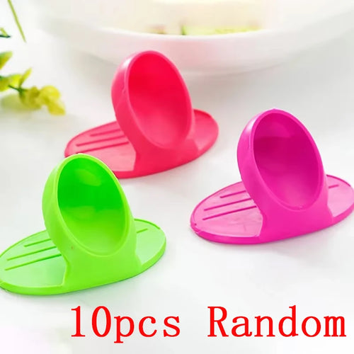 10/2PCS Silicone Insulated Finger Covers Oven Microwave Insulated