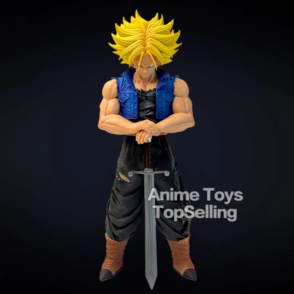 25cm/9.84in Anime Dragon Ball Z Figure Trunks Action Figures Pvc
