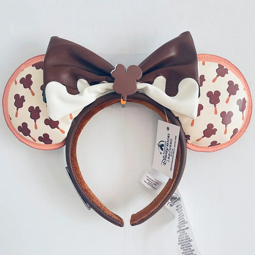 Disney Princess Headband Mickey Ear Rapunzel Snow White Sequin Bow