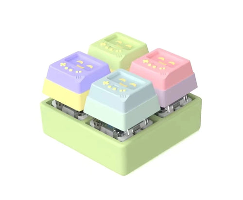 4Keys Finger Button Anti-stress Toys Mechanical Keyboard Keycaps