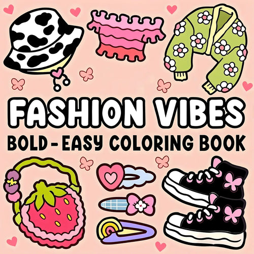 Self Love Coloring Book for Adults - Bold & Easy Stress Relief
