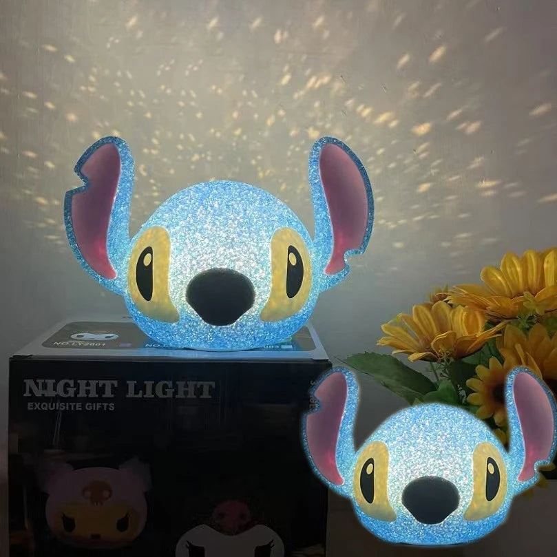 Lilo & Stitch Particle Projection Night Light Cartoon Lilo And Stitch