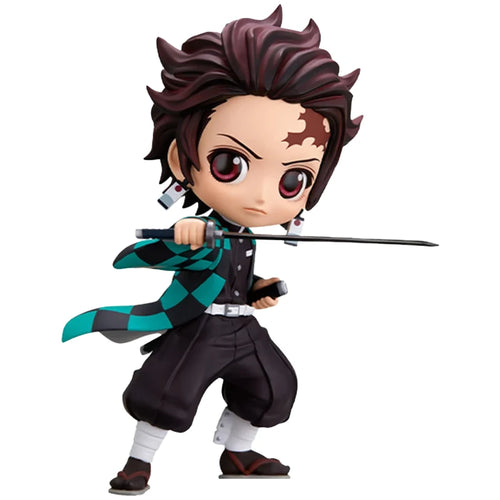 15cm Anime Demon Slayer Figure Doll Toy Nezuko Tanjirou Zenitsu