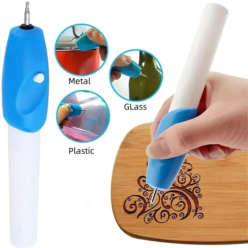 Mini Wireless Engraving Pen, Precision Electric Engraving Pen, Name