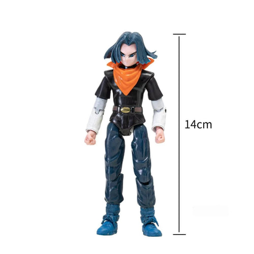 Hot-blooded Super Anime Action Figures Set - Son Goku Son Gohan Vegeta