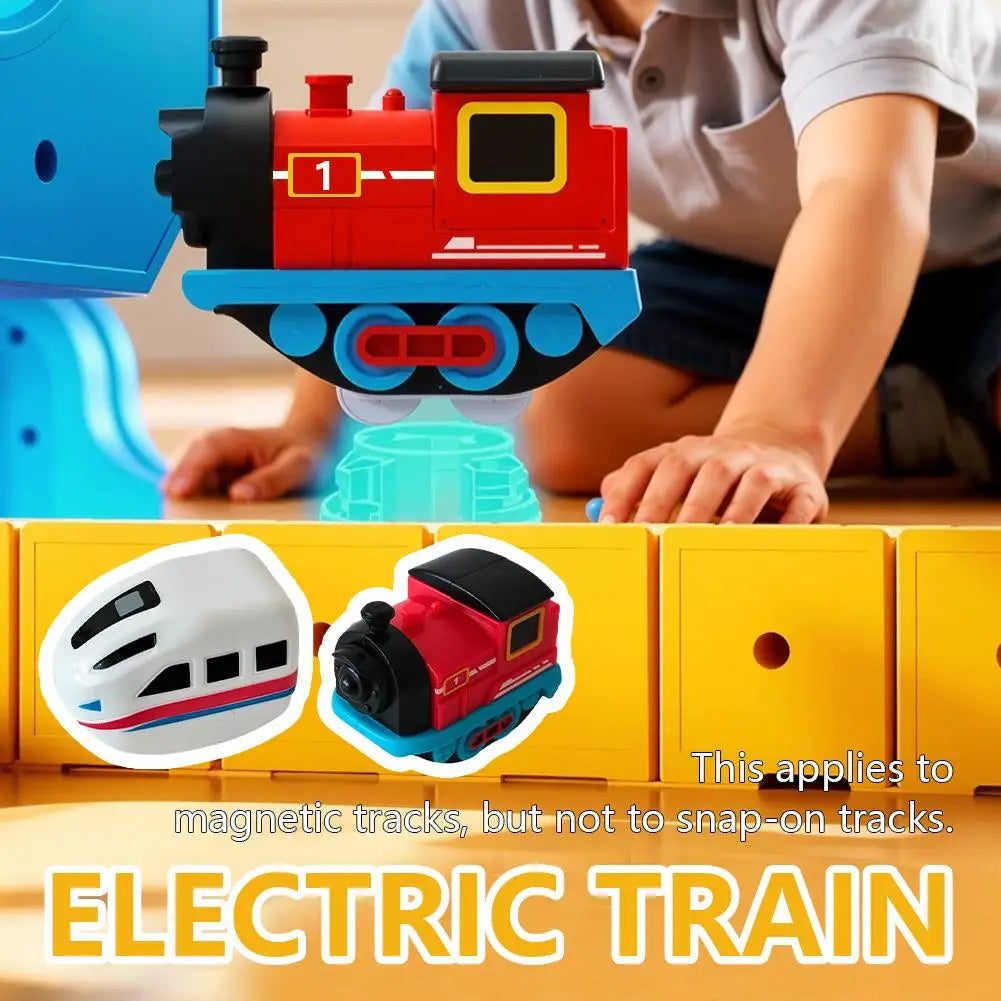 Magical Orbital Cube Kids Educational High-Speed Train DIY Building