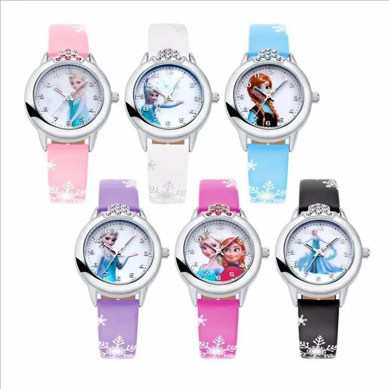 Disney Elsa Children's Watches Girls Elsa Princess Kids Watches