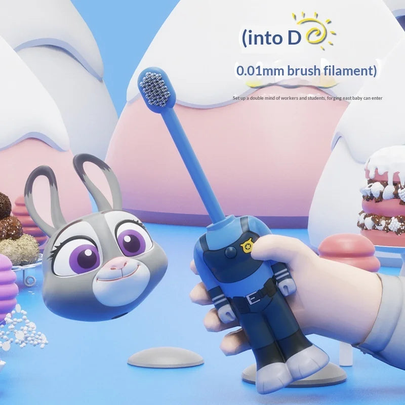 New Zootopia Internet Celebrity Retractable Toothbrush Nick Judy