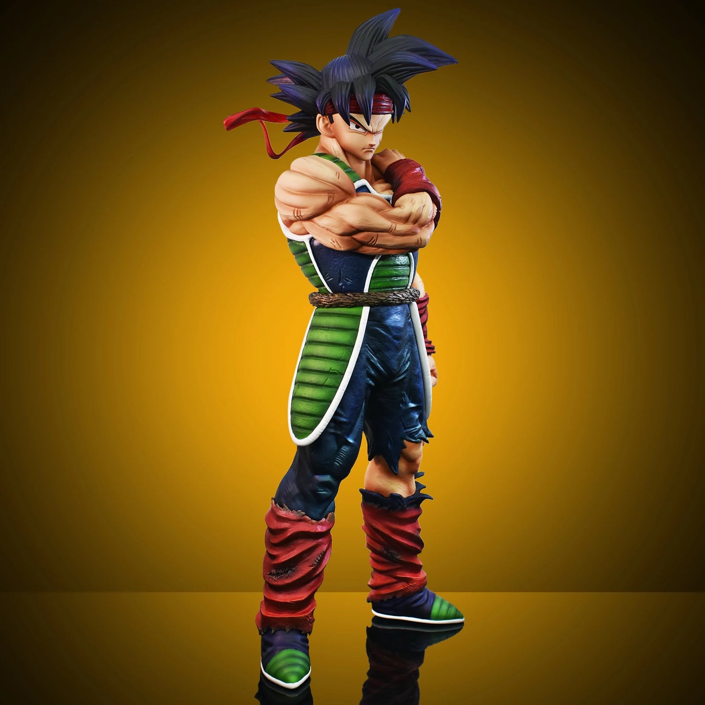 24cm/9.4in Anime Dragon Ball Z Figure Bardock Figure Collectible Model
