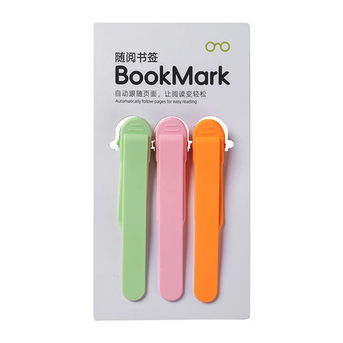 1/3/6pcs Smart Bookmark Silicone Book Mark Book Spare Parts