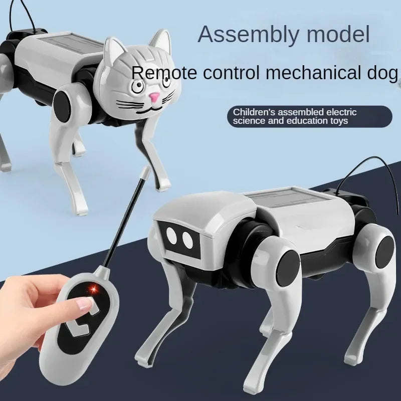 Rc Robot Children's Remote Control Mechanical Dog Toy Science Teaching