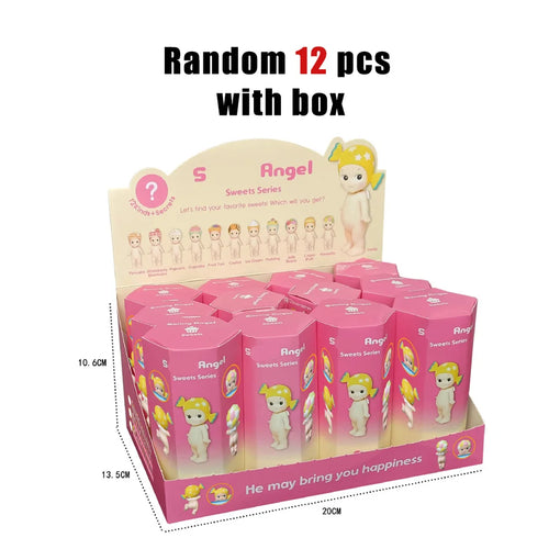 Hot Cartoon Angel Blind Box candy Doll Figuren Unboxing Fun Car