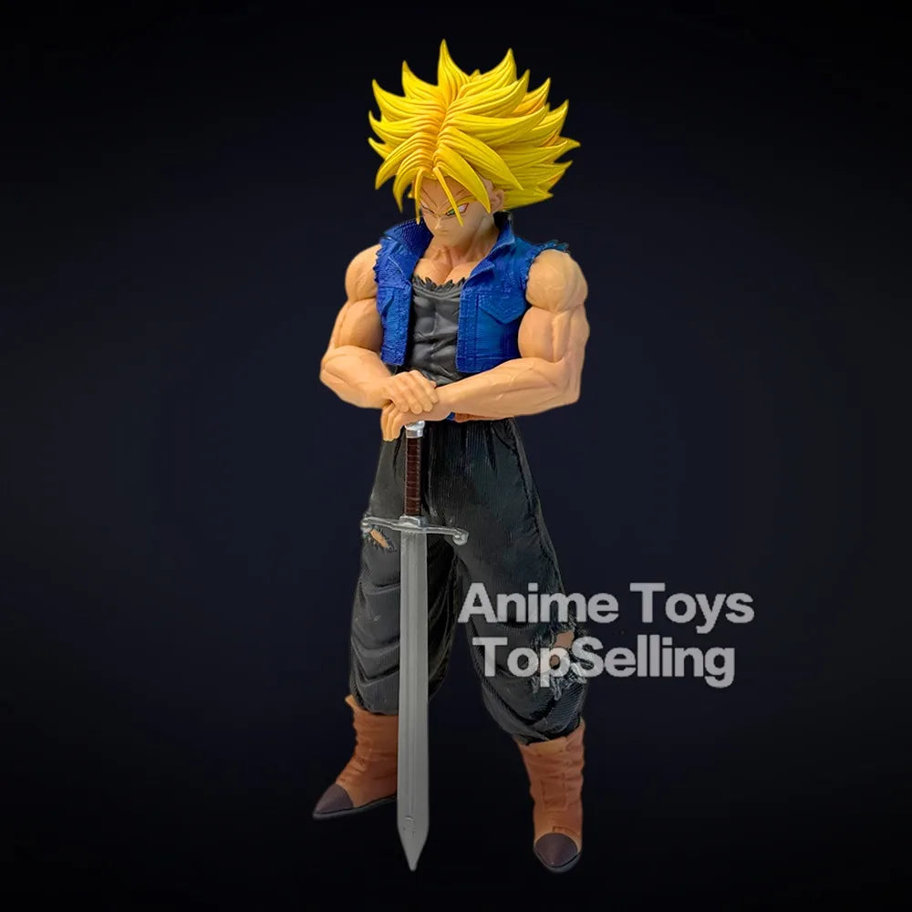 25cm/9.84in Anime Dragon Ball Z Figure Trunks Action Figures Pvc