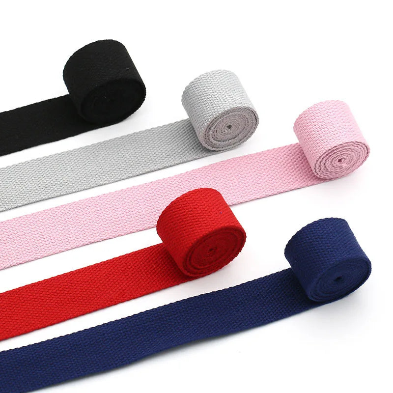 5M Cotton Webbing Suspenders Craft Supplies DIY Decorative Sewing