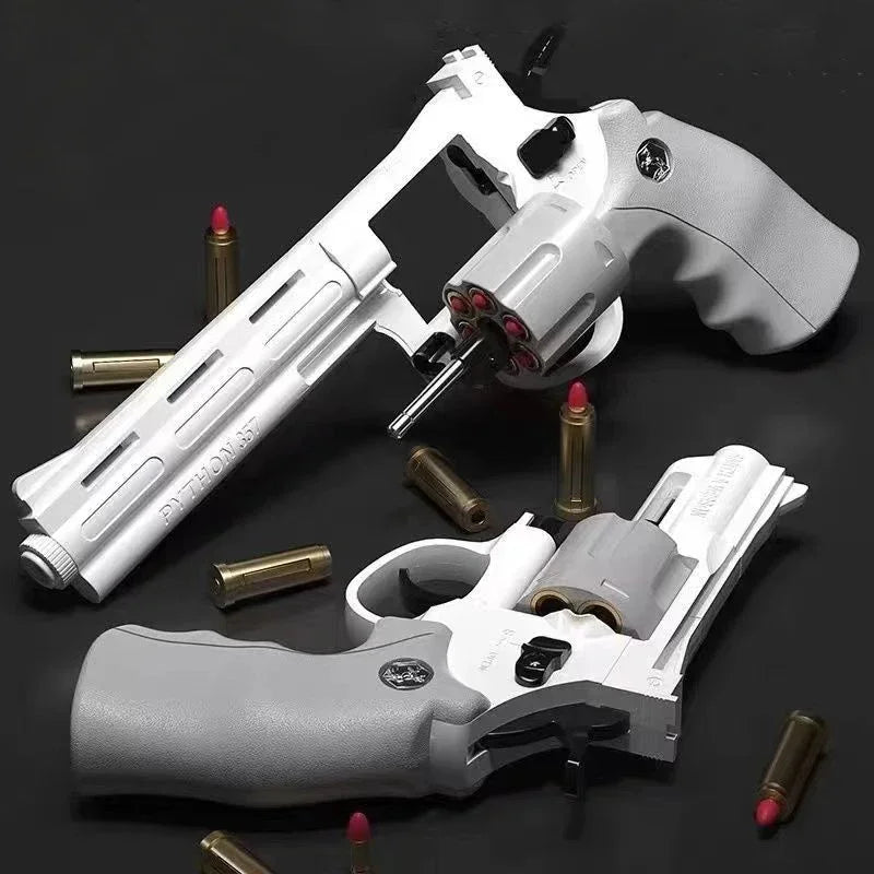Magnum Zp-5 357 Long Alloy Revolver Soft Bullet Can Be Fired Pistol