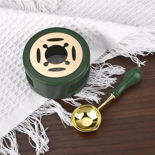 2/3pcs Wax Seal Set Wood Wax Melting Lacquer Furnace With