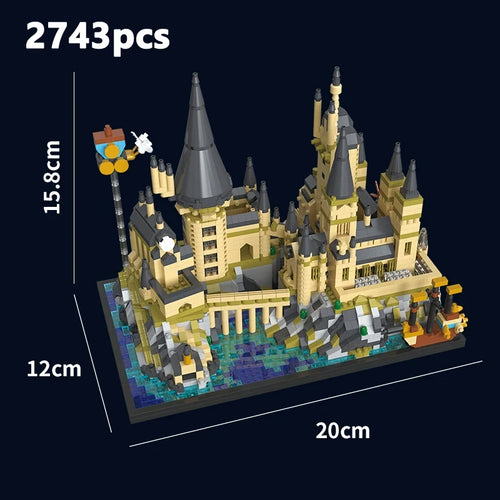 Wizardry Castle Micro Building Blocks Sets Gothic Architecture DIY