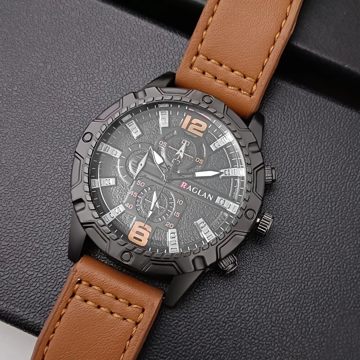Top Brand Watch For Men Fashion Watches Leather Strap Clock Man