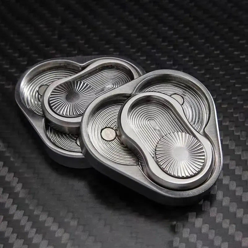 Magnetic Fidget Slider Adult EDC Metal Fidget Toy ADHD Hand Spinner