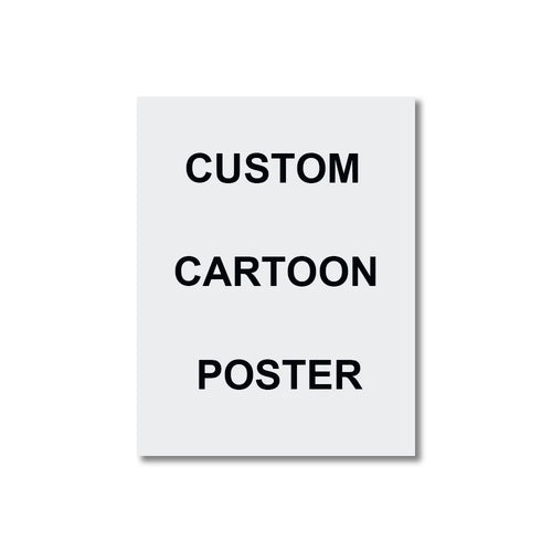 Custom Cartoon Style Portrait from Photo Personalized Cartoon